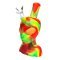 Silicone Bong Alien Head Rasta (20 cm)