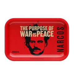ROLLING TRAY NARCOS RED - S/M