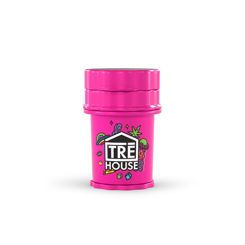 TRĒ House UFO Stash Grinder - Mini (3 Colors Options) - Barva: Blue