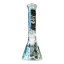 Glow in the Dark Green Gorilla Triple Thick Glass Bong 25cm