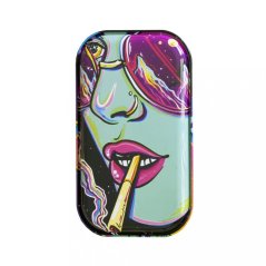ROLLING TRAY WOMAN WITH 3rd EYE - M