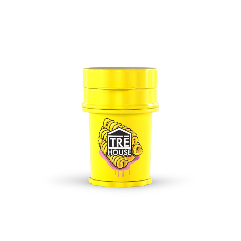 TRĒ House Nūdle Stash Grinder - Mini (3 Colors Options) - Barva: Yellow