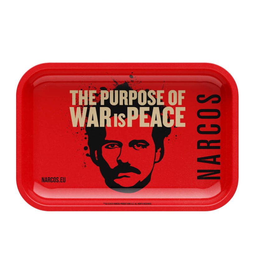 ROLLING TRAY NARCOS RED - S/M