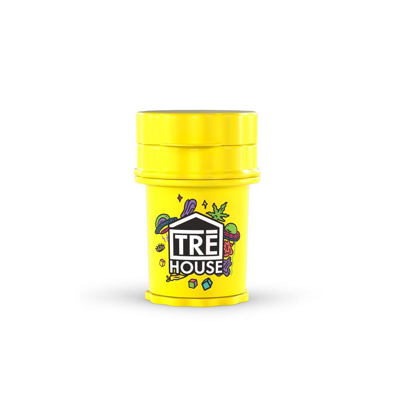 TRĒ House UFO Stash Grinder - Mini (3 Colors Options) - Barva: Blue
