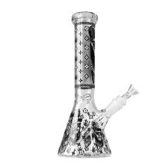 Glow in the Dark Black Gorilla Triple Thick Glass Bong 25cm