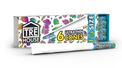 TRĒ House Premium  1¼ Pre Roll Cones Ultra Thin