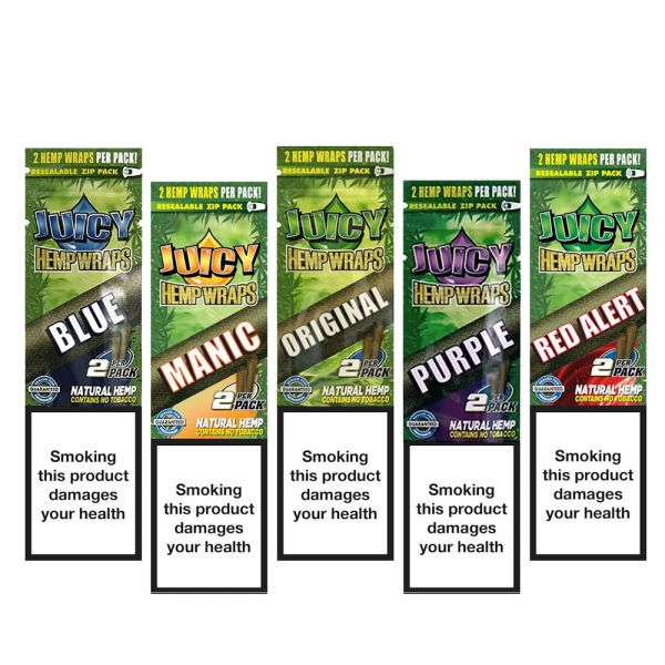 Juicy Hemp Blunt Wraps (2Wraps) - Varianta: Blue