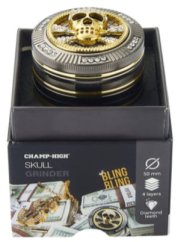 CHAMP HIGH Bling Bling Skull (Ø50mm)