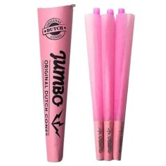 JUMBO King Size Cones Pink (3Pack)