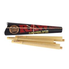 RAW Black King Size Cones (3pack)