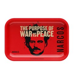 ROLLING TRAY NARCOS RED - S/M