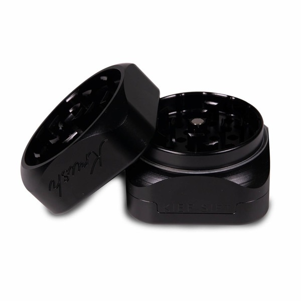 KRUSH Kube 3.0 Kief Sift - Black (Ø55mm)