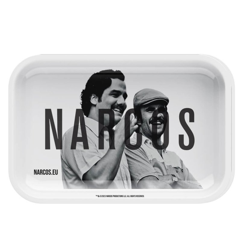 ROLLING TRAY NARCOS WHITE - S/M - Velikost: M
