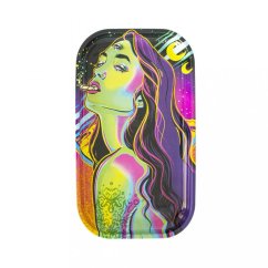 ROLLING TRAY WOMAN WITH 3rd EYE - M