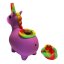 Purple Unicorn Silicone Pipe Vilet (12 cm)