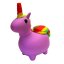 Purple Unicorn Silicone Pipe Vilet (12 cm)