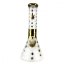 Weed Vuitton Classy Glass Bong Gold 32cm