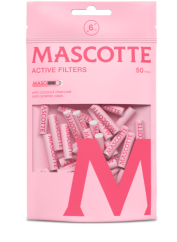 MASCOTTE Carbon 6mm Pink (50pcs)