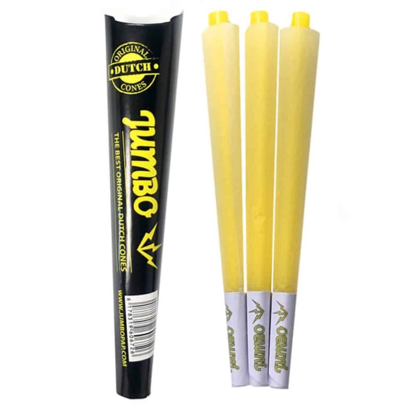 JUMBO King Size Cones Black (3Pack)