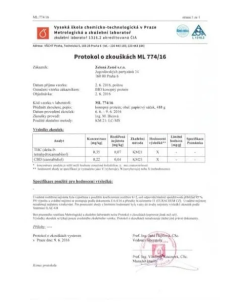 Konopný Protein (125g)