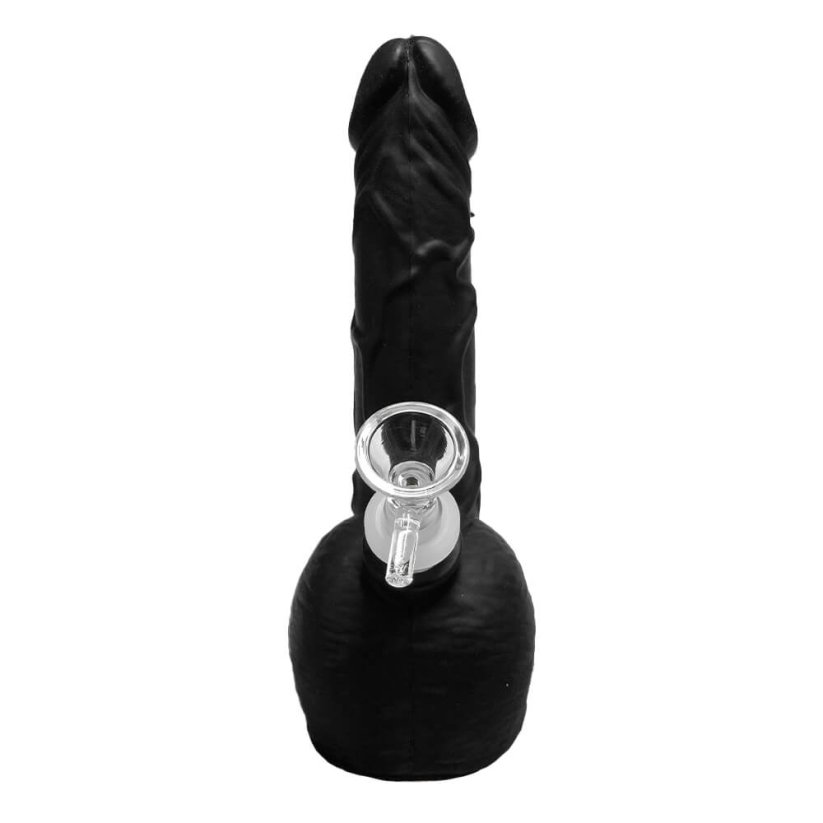 Black Penis Silicone Bong (20 cm)