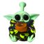 Alien Smiley Silicone Bong with Removable Pieces (13 cm)