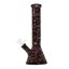 Mexican Skulls Glass Bong 26cm
