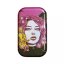 ROLLING TRAY WOMAN WITH GLASSES - M