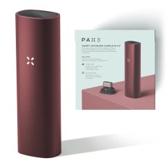 PAX 3 Smart Vaporizer Complete Kit Burgundy