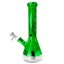 Weed Leaves Glass Bong Green 25cm