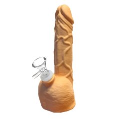 White Penis Silicone Bong (20 cm)